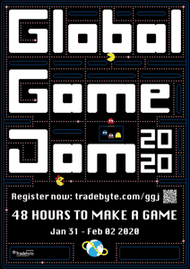 poster for global game jam 2020