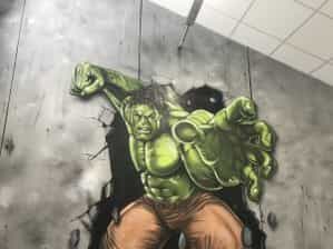 Wandkunst Hulk bei best it 