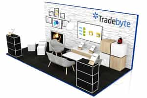 tradebyte messestand bei der k5 in berlin